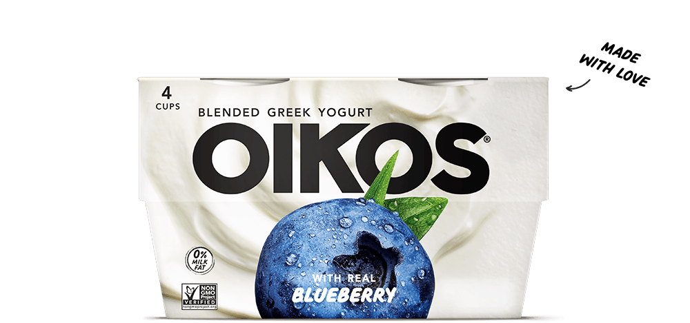 Blueberry Oikos Blended Greek Nonfat Yogurt Multipack