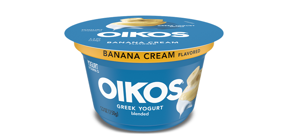 Banana Cream Oikos Traditional Greek Whole Milk Yogurt