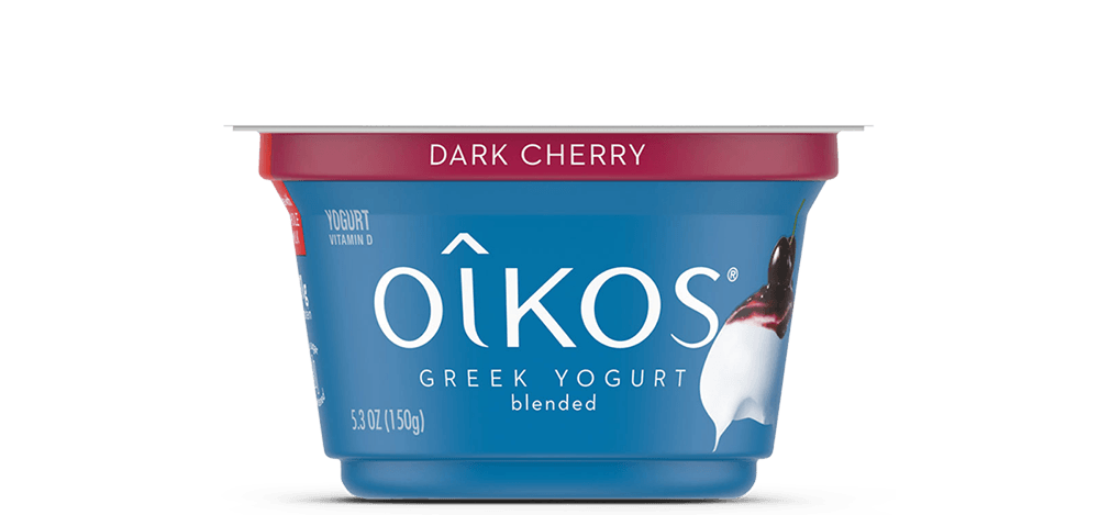 Peach Oikos Traditional Greek Whole Milk Yogurt