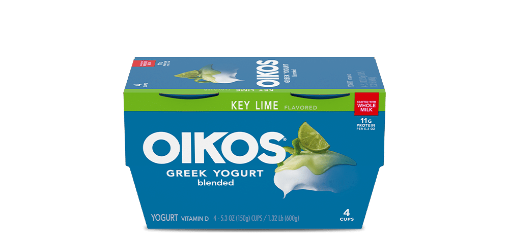 Key Lime Oikos Traditional Greek Whole Milk Yogurt Multipack