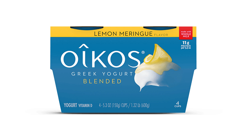 Lemon Meringue Oikos Traditional Greek Whole Milk Yogurt Multipack