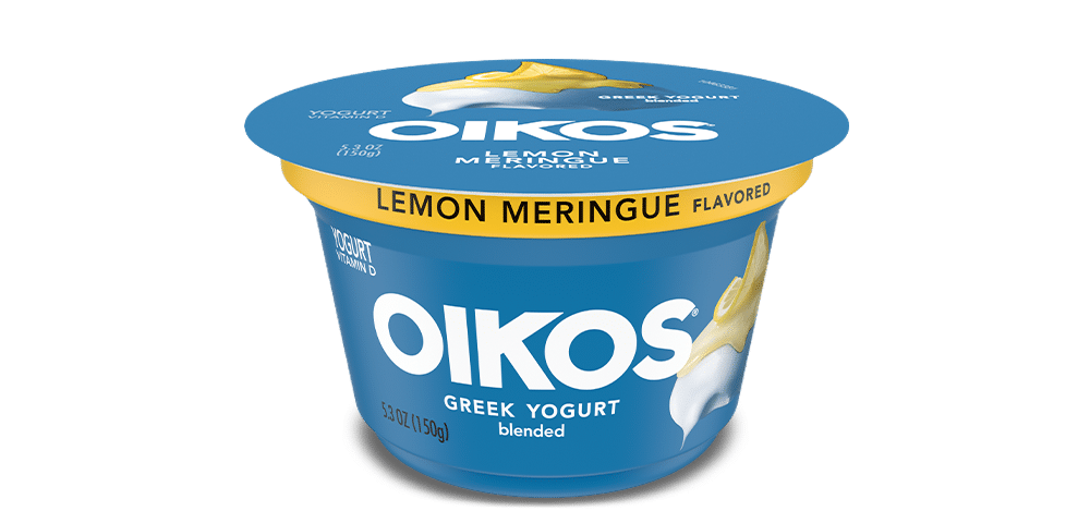 Lemon Meringue Oikos Traditional Greek Whole Milk Yogurt 