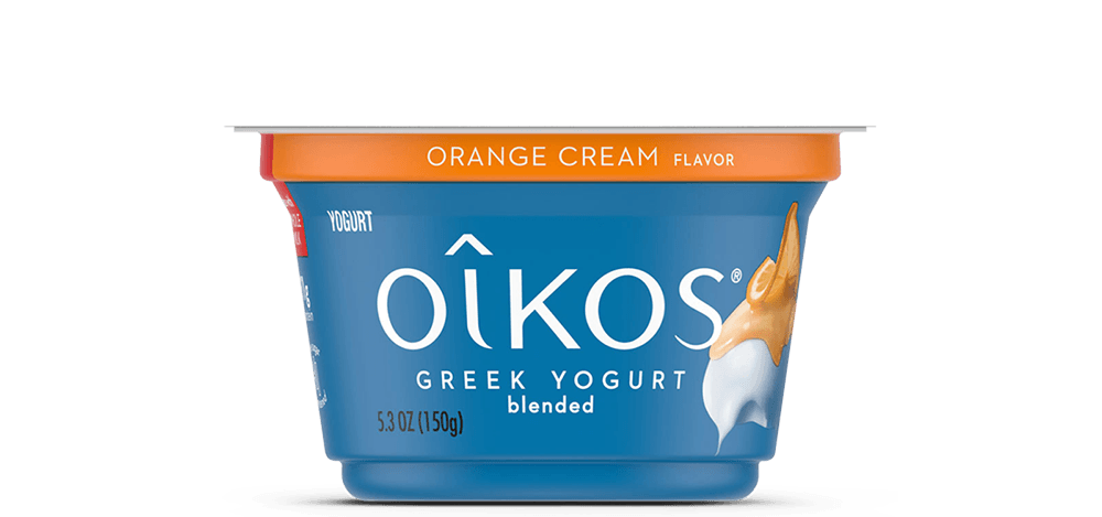 Orange Cream Oikos Traditional Greek Whole Milk Yogurt