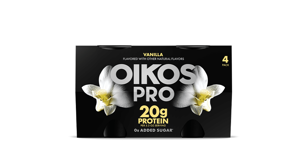 Vanilla Oikos PRO High Protein Yogurt Cultured Ultra Filtered Milk