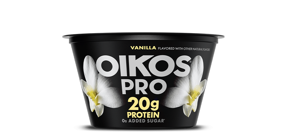 Vanilla Oikos PRO High Protein Yogurt Cultured Ultra Filtered Milk