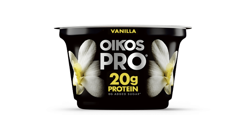Vanilla Oikos PRO High Protein Yogurt Cultured Ultra Filtered Milk