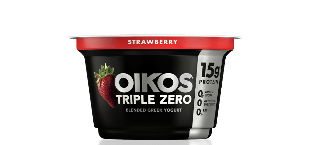 Strawberry Oikos Triple Zero High Protein Nonfat Greek Yogurt strawberry-oikos-triple-zero-high-protein-nonfat-greek-yogurt