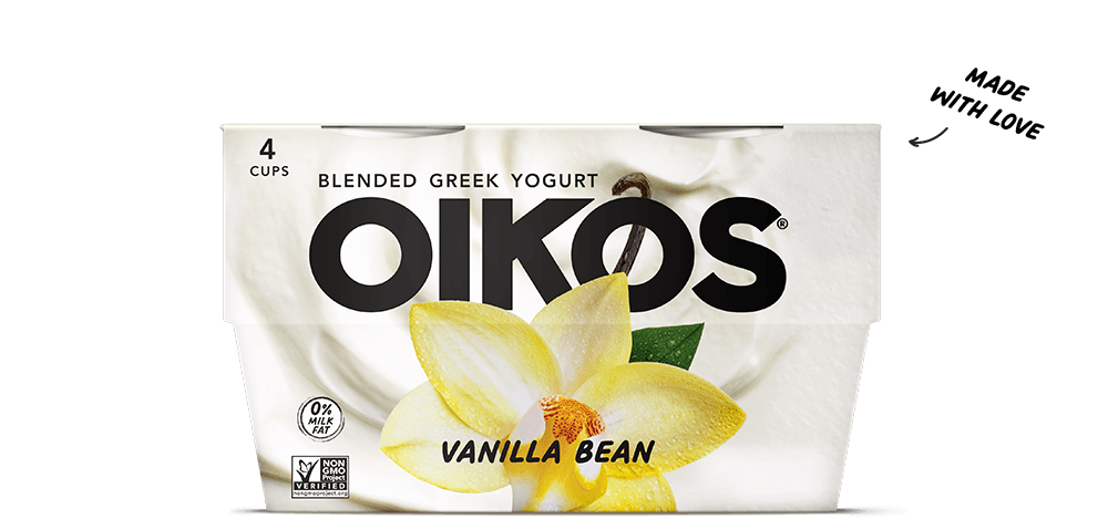 Vanilla Bean Oikos Blended Greek Nonfat Yogurt Multipack