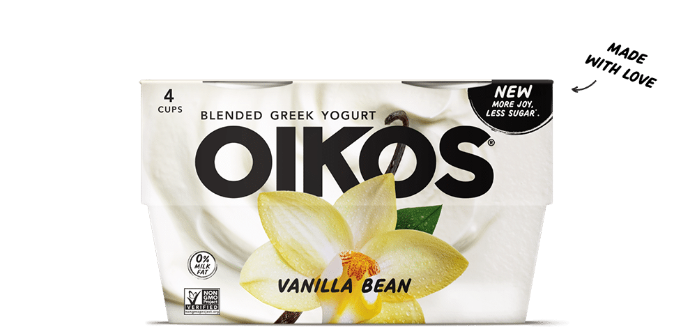 Vanilla Bean Oikos Blended Greek Nonfat Yogurt Multipack